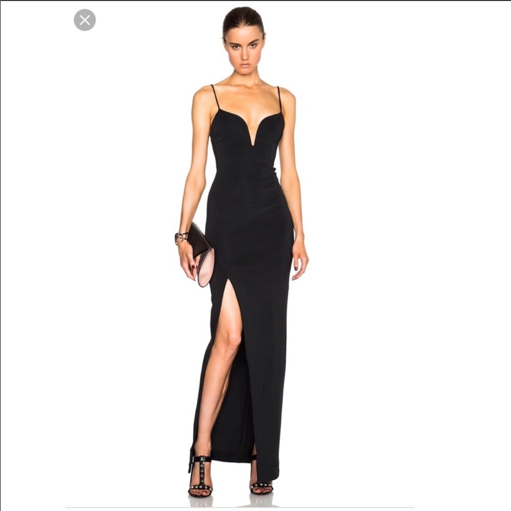 Revolve Nicholas evening gown.